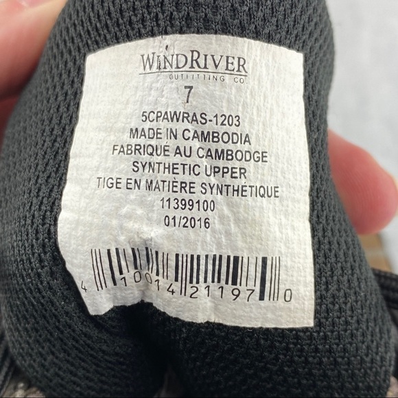 WindRiver Whitehorn Waterproof Hyper-Dry Hiking Boots Mens Size 7 Tarantula Grip - Picture 7 of 13